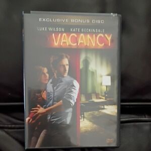 Vacancy DVD with Exclusive Bonus Disc